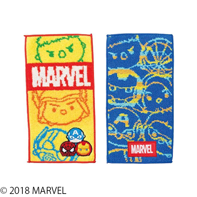 Marvel マーベル マーベルヒーローズ ポケットタオル 2枚組