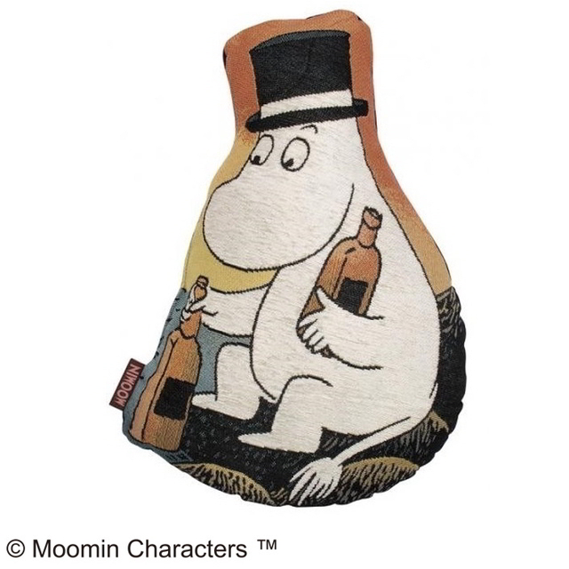 Moomin ムーミンパパ ウイスキーボトル ダイカットクッション タオル製品をはじめ 寝装品 贈答品 インテリア 雑貨等に至るまで幅広い繊維製品の商品企画 製造 卸販売業務 及び貿易業務を行う総合商社 丸眞株式会社が運営する会員制卸売りサイトです