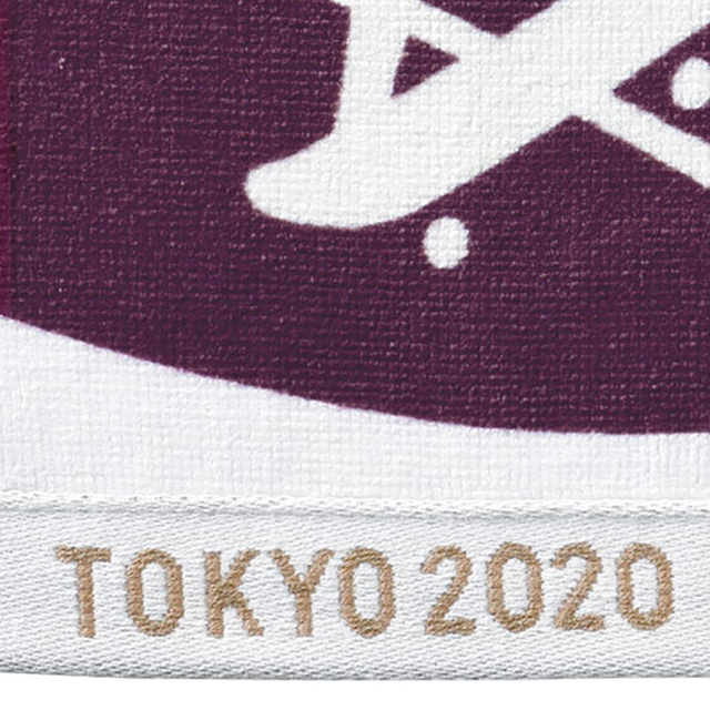東京2020 オリンピックスポーツピクトグラムスケートボード ミニタオル 