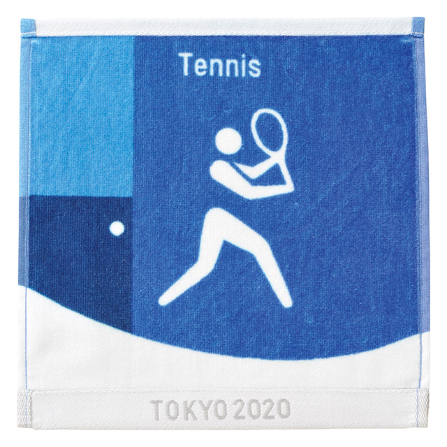 東京 オリンピックスポーツピクトグラムテニス ミニタオル タオル製品をはじめ 寝装品 贈答品 インテリア 雑貨等に至るまで幅広い繊維製品の商品企画 製造 卸販売業務 及び貿易業務を行う総合商社 丸眞株式会社が運営する会員制卸売りサイトです