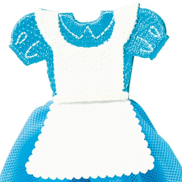 ディズニー ふしぎの国のアリス チャーム アリス 刺繍ブローチ | タオル製品をはじめ、寝装品・贈答品・インテリア･雑貨等に至るまで幅広い繊維