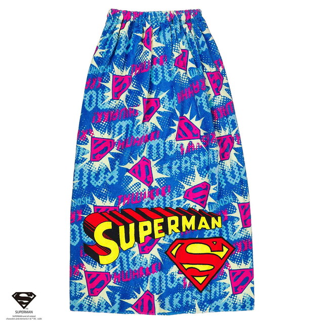 DC スーパーマンミックス 100cm丈 巻きタオル