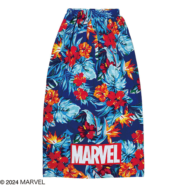 Marvel マーベル ネイチャーロゴ 100cm丈 巻きタオル