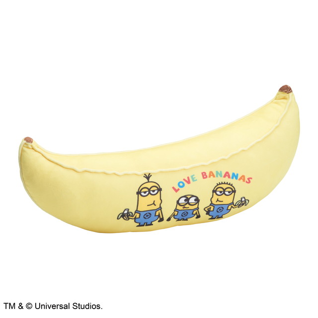 MINION ミニオン バナナ大好きミニオンズ クッション | タオル製品を