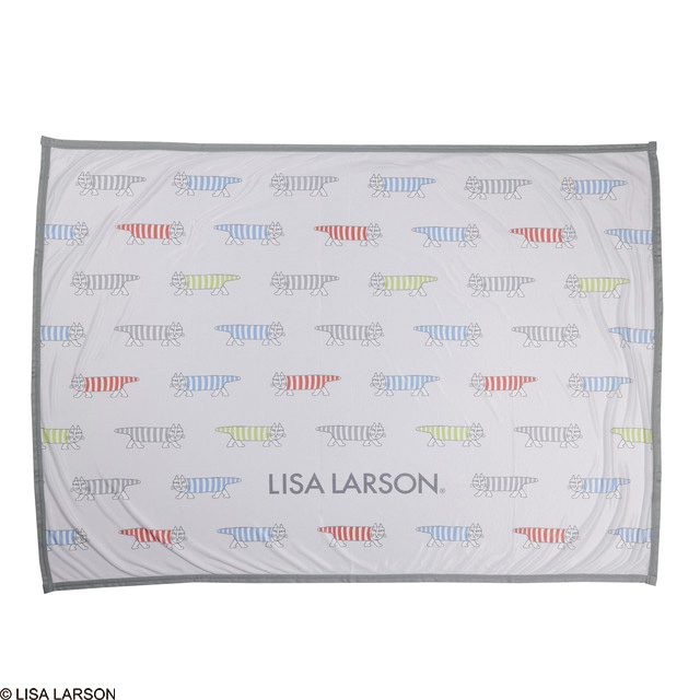 LISA LARSON リサ・ラーソン カラフルひんやり ハーフブランケット