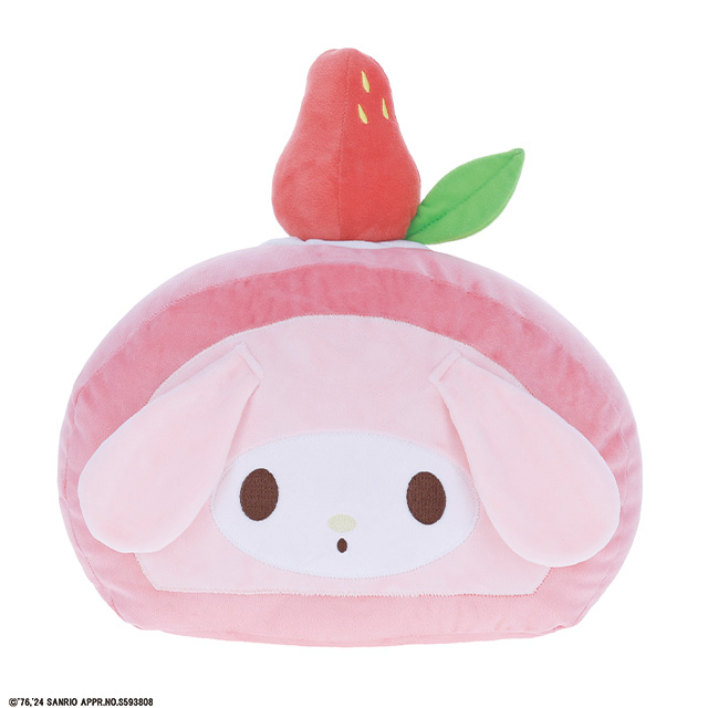 サンリオ マイメロディ マイメロロールケーキ ダイカットクッション