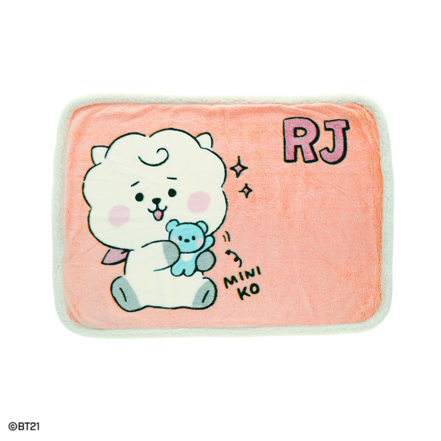 BT21 ボア_RJ ひざ掛け