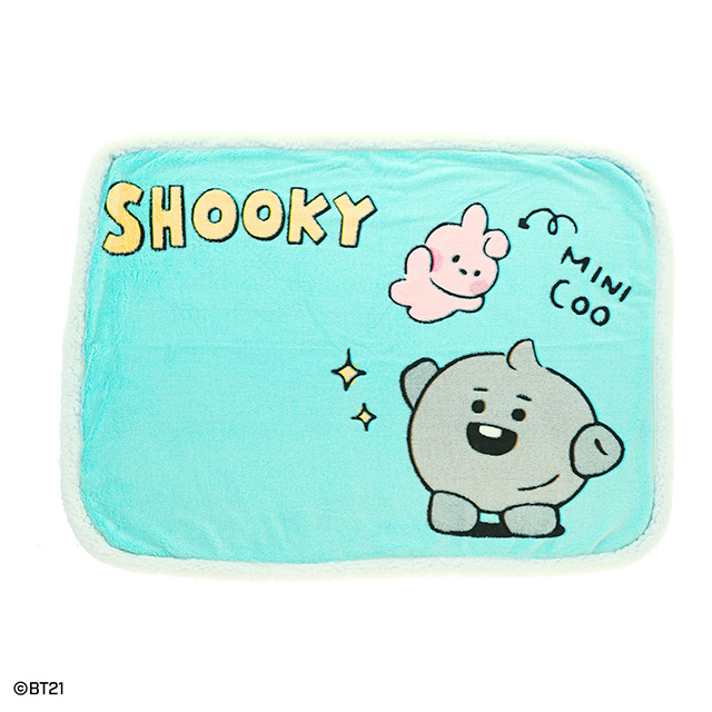 BT21 ボア_SHOOKY シープボアひざ掛け