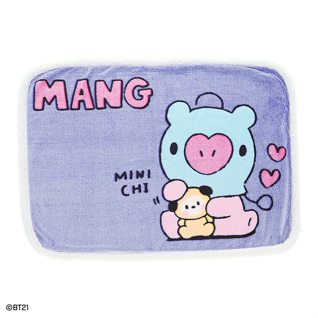 BT21 ボア_MANG シープボアひざ掛け