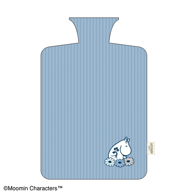 MOOMIN ムーミン あたたかブルー 湯たんぽ(コーデュロイ)