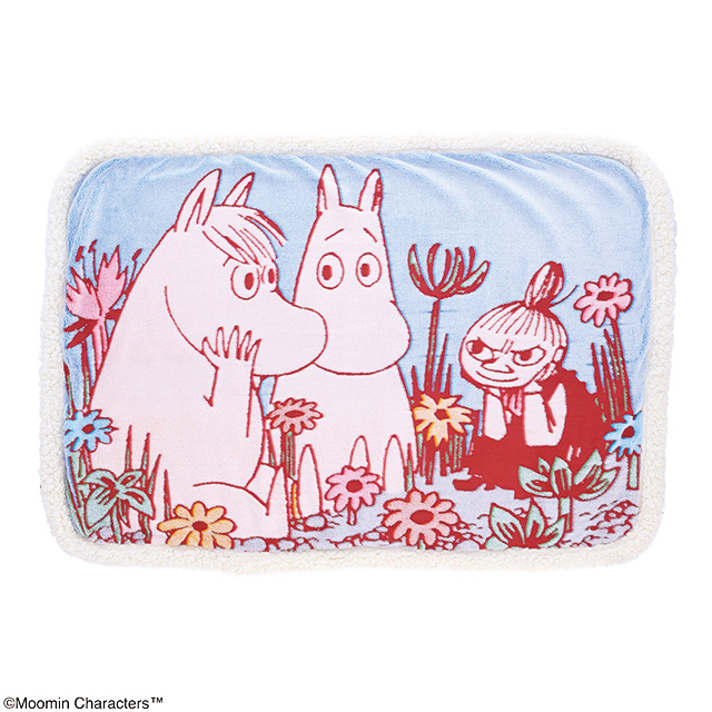 MOOMIN ムーミン 夢中 シープボアひざ掛け