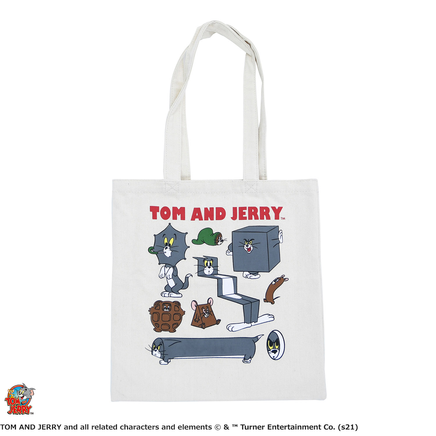 トムとジェリー ファニーグラフィック トートバッグ