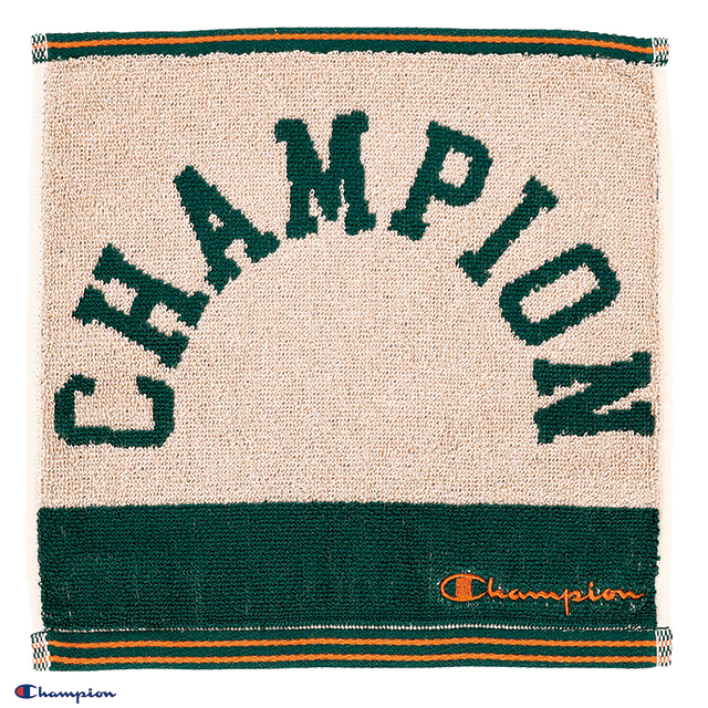 Champion チャンピオン カレッジカラー(グリーン) ミニタオル