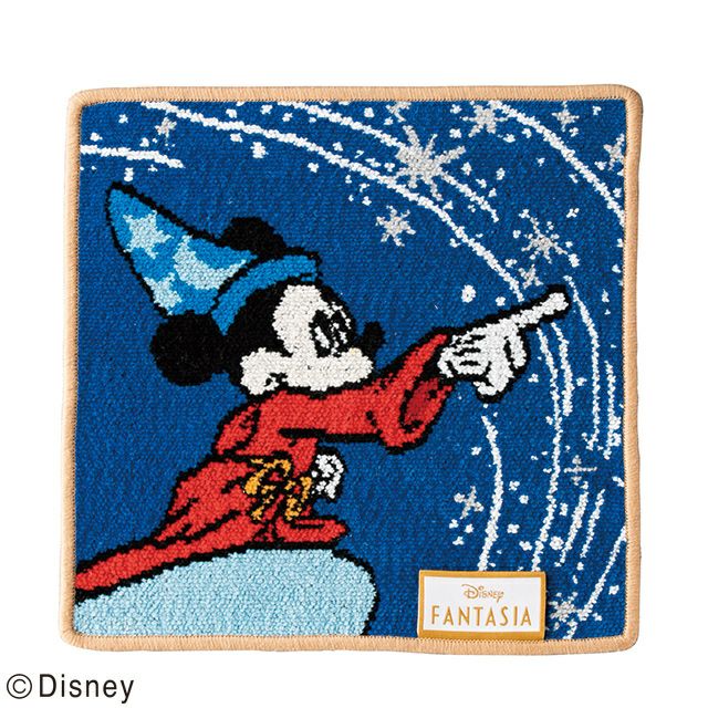 Disney ファンタジア ミッキーマウス シャイニングフロウ ミニタオル