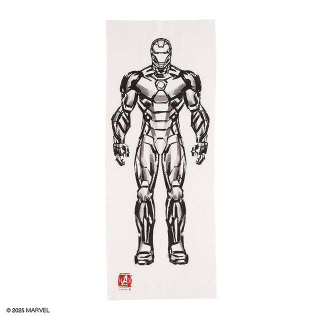 Marvel マーベル アイアンマン/スタンド 手ぬぐい