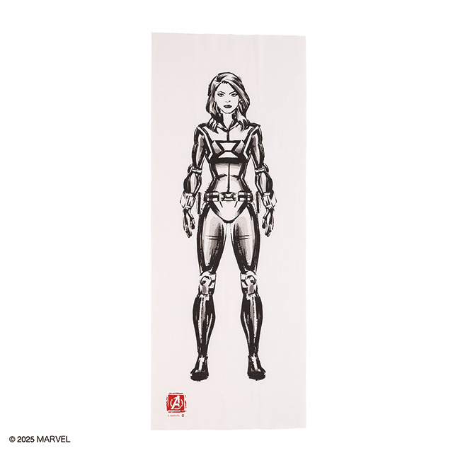 Marvel マーベル ブラック・ウィドウ/スタンド 手ぬぐい