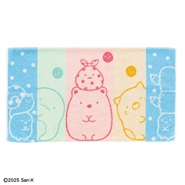 すみっコぐらし すみっコたちとおやすみ タオル枕カバー