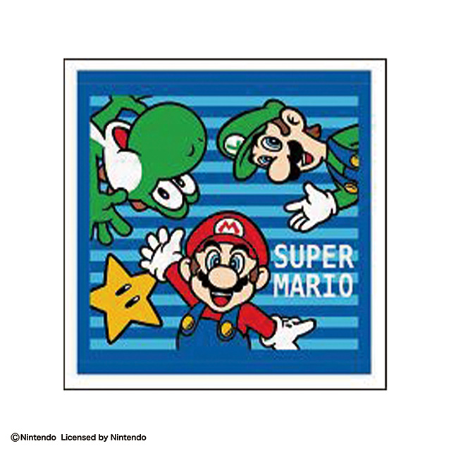 任天堂 マリオ ブルーワールド ウォッシュタオル 2枚組