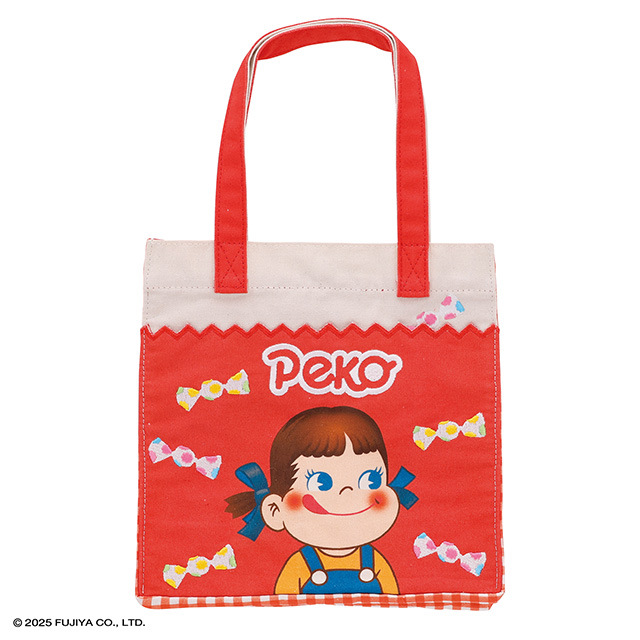 Peko&Poko ペコちゃん ペコとミルキー スクエアバッグ