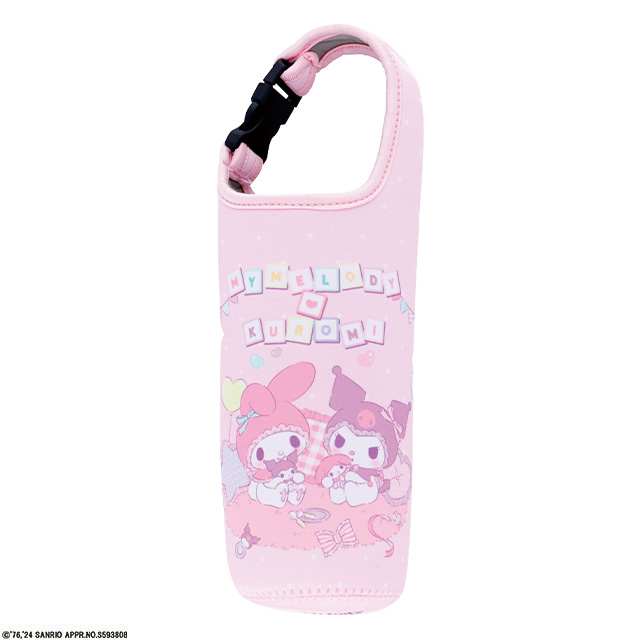 サンリオ マイメロディ ふわふわピンクルーム ペットボトルカバー