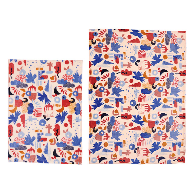 polku／ポルク デコール ひざ掛け/ハーフ毛布