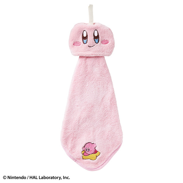 星のカービィ にっこりカービィ マイクロループタオル