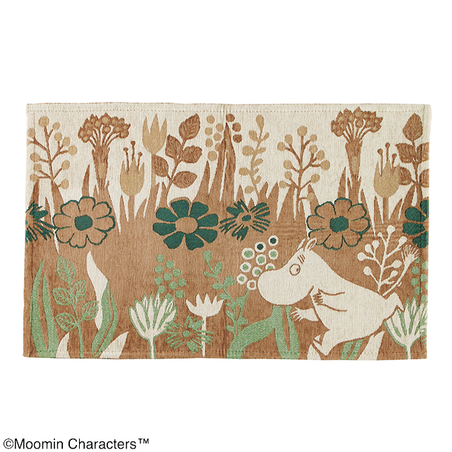 MOOMIN ムーミン 花畑を探して 玄関マット