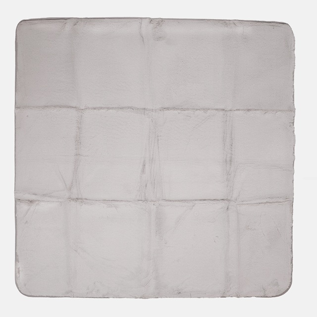 プレミアムラビットファー 180×180cm モカ ラグマット