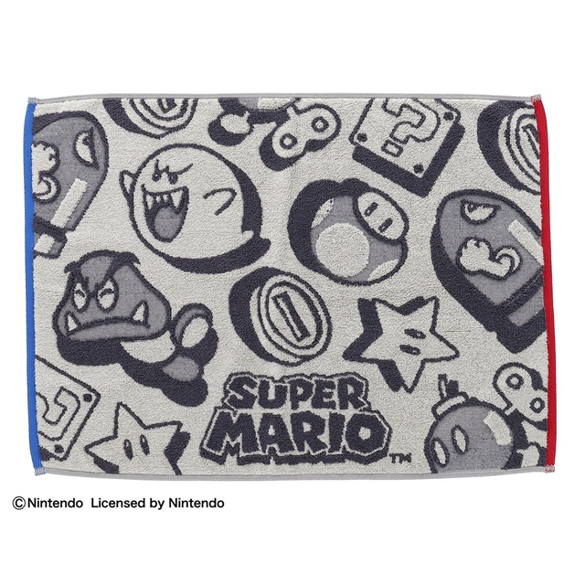 任天堂 マリオ ポップアドベンチャー タオル バスマット