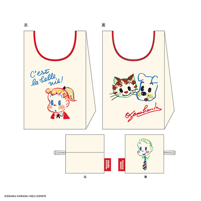 OSAMU GOODS パステルフレンド エコバッグ
