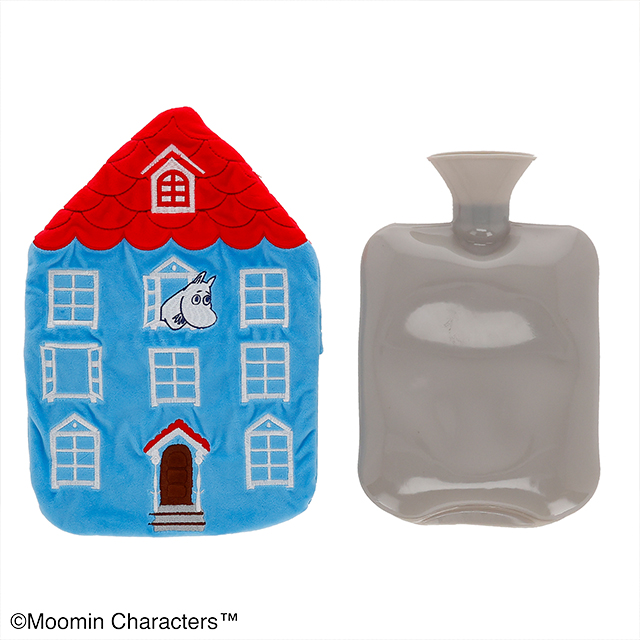 MOOMIN ムーミン あたたか/ムーミンやしき 湯たんぽ(マスコット)