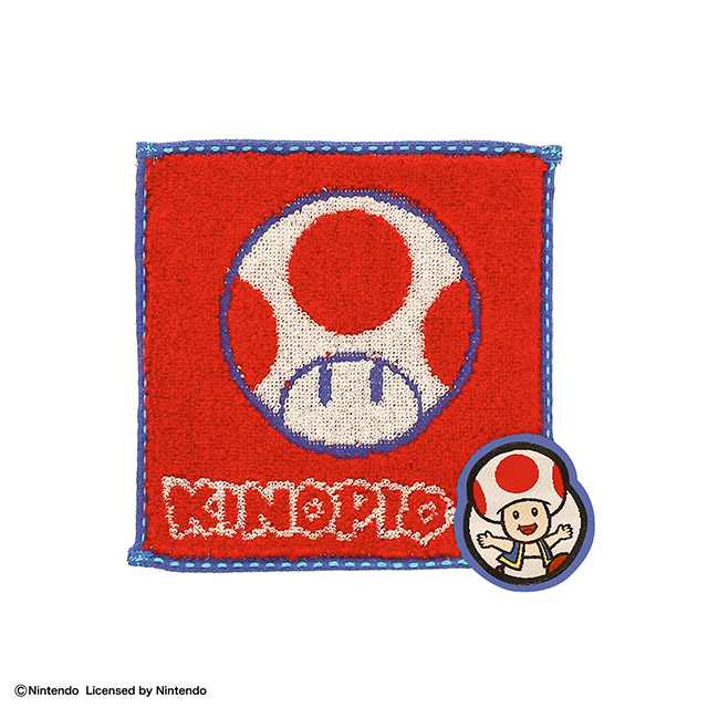 任天堂 マリオ キノピオまめタオル まめタオル