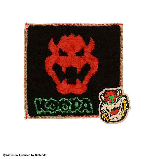 任天堂 マリオ クッパまめタオル まめタオル