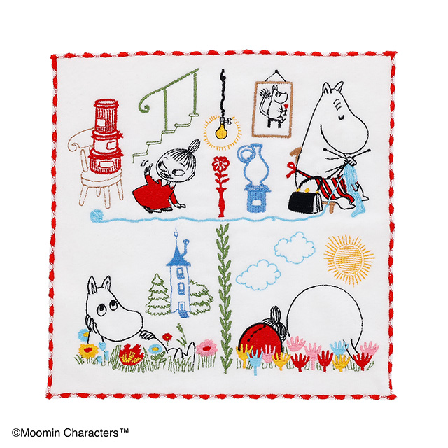 MOOMIN ムーミン なんでもない日 ミニタオル