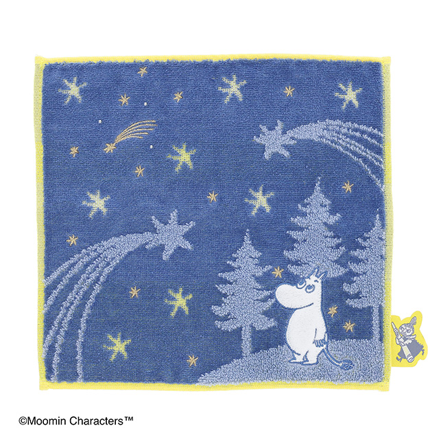 MOOMIN ムーミン 星空かんさつ ミニタオル