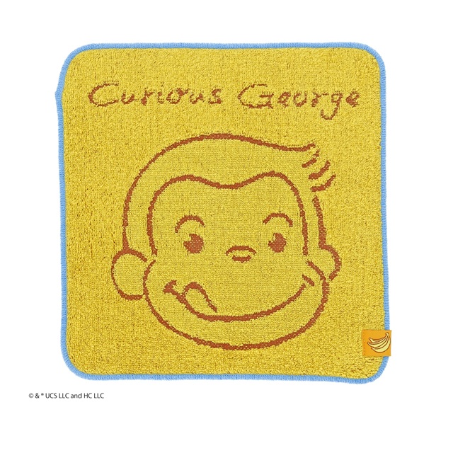 おさるのジョージ フィールハッピー ミニタオル