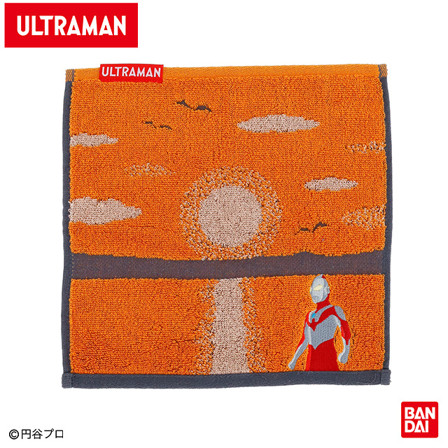 【ウルトラマンシリーズ】 夕陽を守るヒーロー ミニタオル