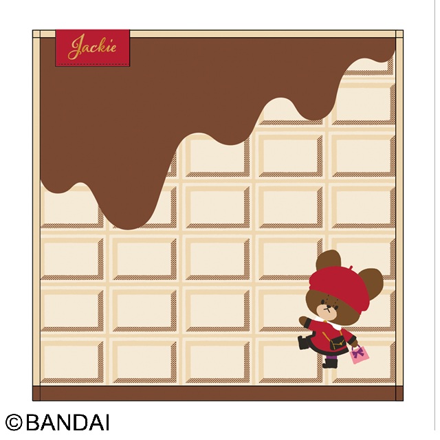 くまのがっこう ジャッキーズチョコレート ミニタオル