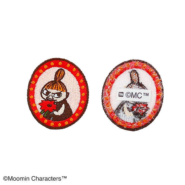 MOOMIN ムーミン リトルミイ ワッペン 刺繍ワッペン