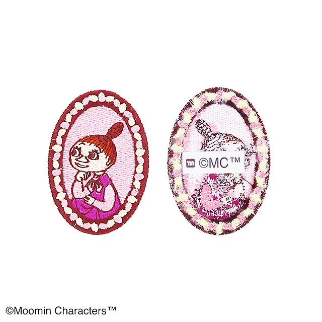 MOOMIN ムーミン ミムラねえさん ワッペン 刺繍ワッペン