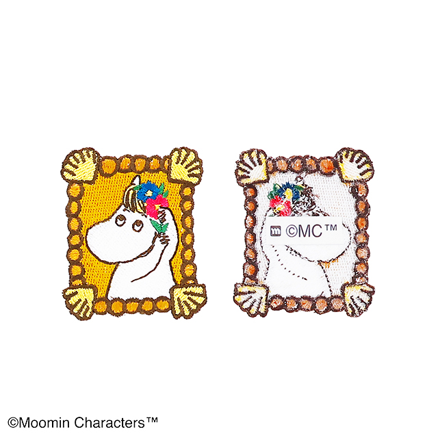 MOOMIN ムーミン スノークのおじょうさん ワッペン 刺繍ワッペン