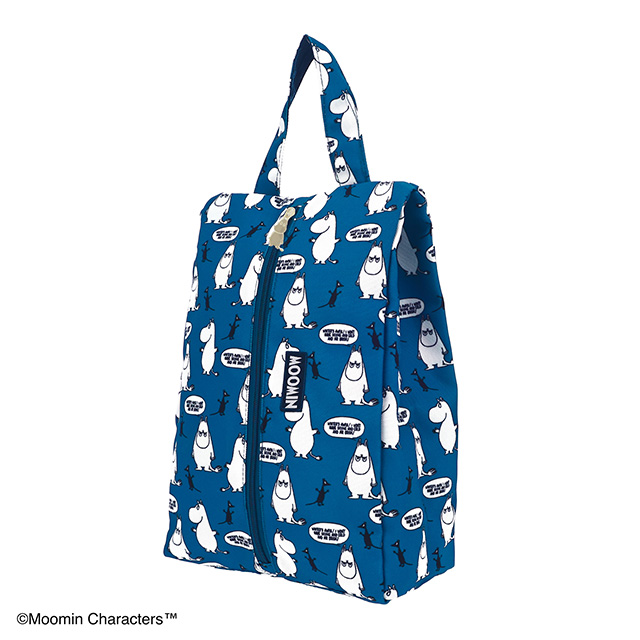 MOOMIN ムーミン ブルーゴルフ シューズバッグ