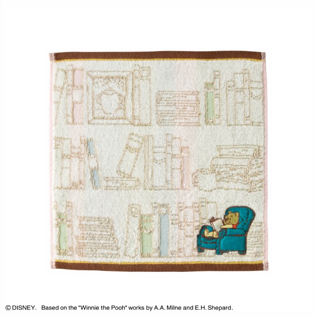 ディズニー くまのプーさん ブックタイム ミニタオル