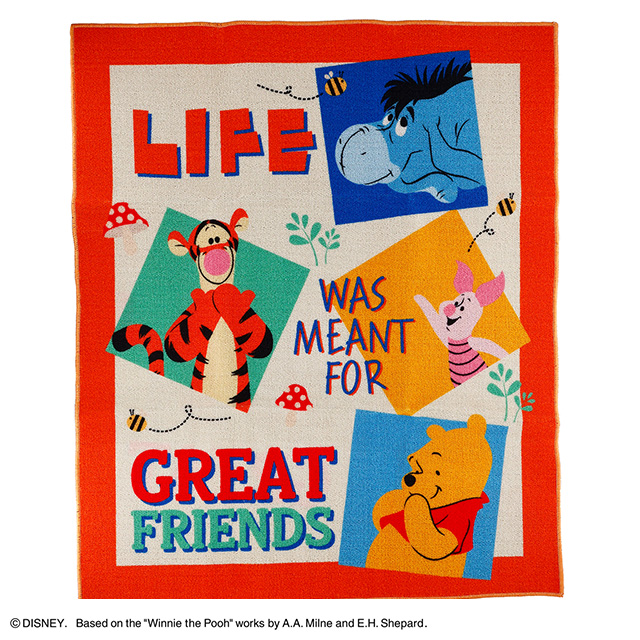 ディズニー くまのプーさん プー/グレートフレンズ デスクマット