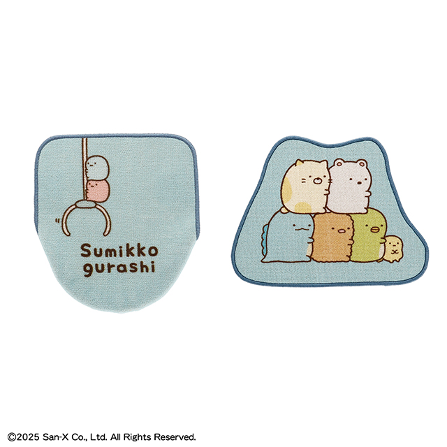 すみっコぐらし スタンダードすみっコ トイレマット フタカバー セット