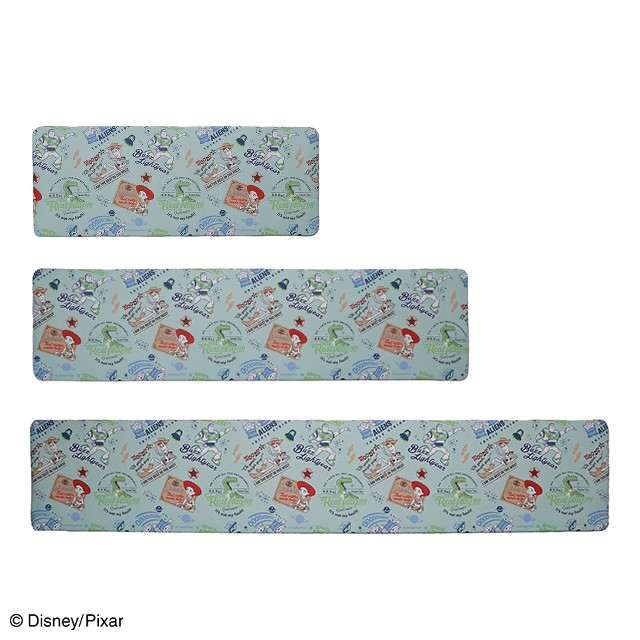 ディズニー トイストーリー ポップバッジ キッチンマット 45*120/45*180/45*240