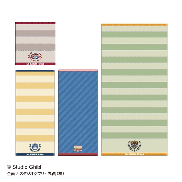 ジブリ となりのトトロ デニムステッチ ウォッシュ/フェイス/バスタオル