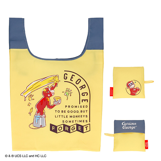 おさるのジョージ ペインター エコバッグ