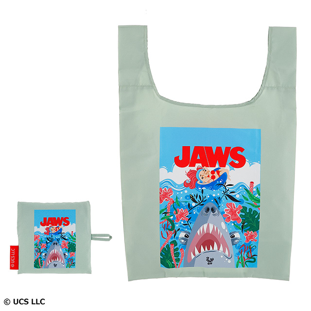 ジョーズ ブラックラインシャーク エコバッグ
