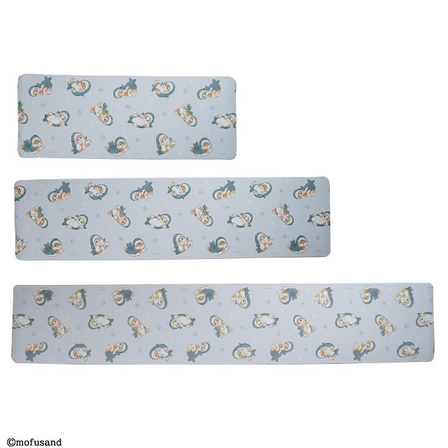 モフサンド サメにゃんといっしょ キッチンマット 45*120/45*180/45*240